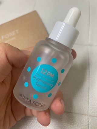 메타포레 12PM 브라이트닝 세럼 — 4.5점을 준 리뷰어가 2021년 9월 올린 사용 사진
