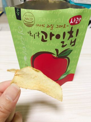 아비삭과일칩 5종 /딸기,사과,배,귤,무화과 5종 — 4점을 준 리뷰어가 2021년 5월 올린 사용 사진