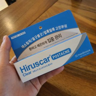 히루스카 포스트아크네 클리어 — 4점을 준 리뷰어가 2021년 2월 올린 사용 사진