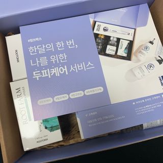 루토닉스 믿쓰박스 볼륨부스터 두피 홈케어 솔루션 — 5점을 준 리뷰어가 2021년 12월 올린 사용 사진