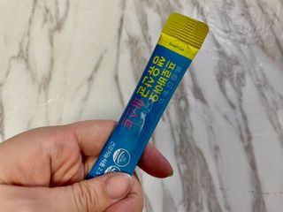 헬스업 핼스업 프로바이오 생유산균 퍼스트 — 4.5점을 준 리뷰어가 2021년 1월 올린 사용 사진
