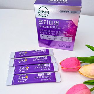 [유산균] 오마이락 프리미엄 포스트바이오틱스 30P — 5점을 준 리뷰어가 2022년 11월 올린 사용 사진