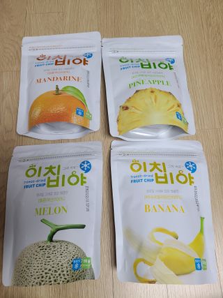 동결건조 과일칩 이치비야 4종 set — 5점을 준 리뷰어가 2021년 10월 올린 사용 사진