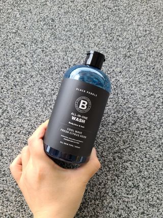 블랙페블 올인원 워시 쿨 웨이브 500ml — 5점을 준 리뷰어가 2021년 4월 올린 사용 사진