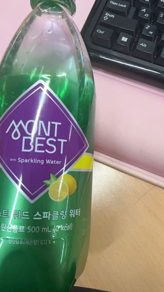 몽베스트 Montbest with Sparkling water Lemon OR Lime 20병(랜덤) — 5점을 준 리뷰어가 2023년 6월 올린 사용 사진