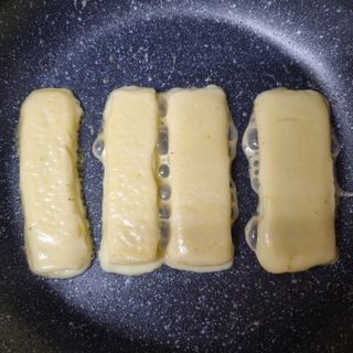 앙투어솔레 아일랜드 구워먹는 치즈 100 자연 치즈 와인안주 300g(100g x 3팩) — 5점을 준 리뷰어가 2022년 8월 올린 사용 사진
