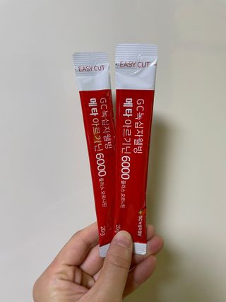 메타아르기닌 GC녹십자웰빙 메타 아르기닌 6000 플러스 오르니틴 — 4.5점을 준 리뷰어가 2022년 10월 올린 사용 사진