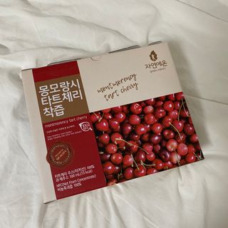 자연에온 몽모랑시 타트체리 착즙 100mL 10개입 2BOX — 5점을 준 리뷰어가 2021년 1월 올린 사용 사진
