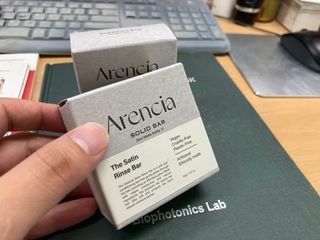 Arencia 아렌시아 솔티소다 샴푸바, 더 새틴 린스바 세트 — 4점을 준 리뷰어가 2021년 6월 올린 사용 사진