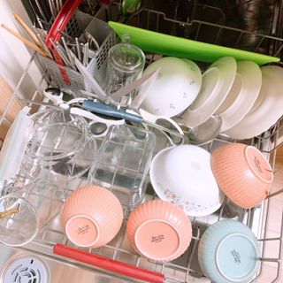fit (핏) 독일 친환경 식기세척기 세제 FIT 올인원 22개입 — 5점을 준 리뷰어가 2021년 10월 올린 사용 사진