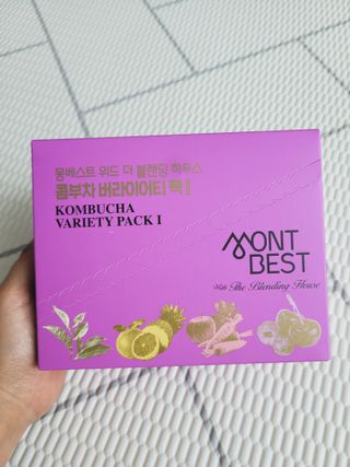 [몽베스트] 위드더 블랜딩 하우스 콤부차 _ 버라이어티팩 — 4점을 준 리뷰어가 2024년 3월 올린 사용 사진