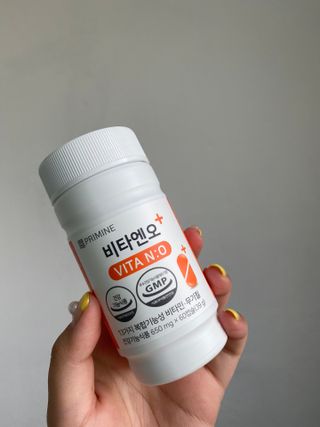 프리마인 성큼다가온 봄, 이너뷰티를 챙겨야 피부도 화사하게, 컨디션도 활기차게. 흡수율을 높인 고효율 비타민. — 5점을 준 리뷰어가 2022년 8월 올린 사용 사진