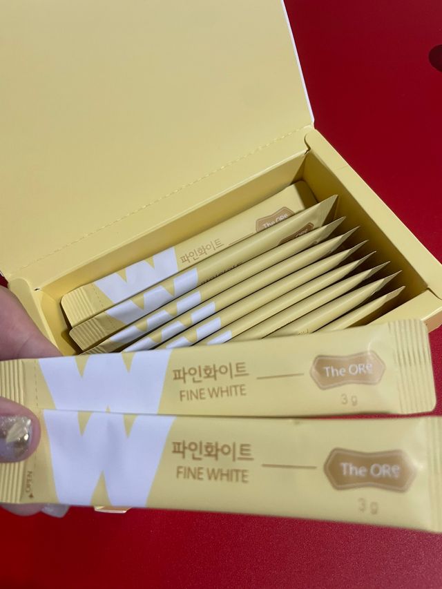 파인화이트 리뷰 사진