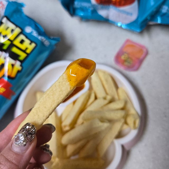 찍먹 오!감자 스윗칠리소스맛 리뷰 사진