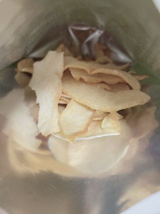 아비삭과일칩 5종 /딸기,사과,배,귤,무화과 5종 — 4점을 준 리뷰어가 2021년 4월 올린 사용 사진
