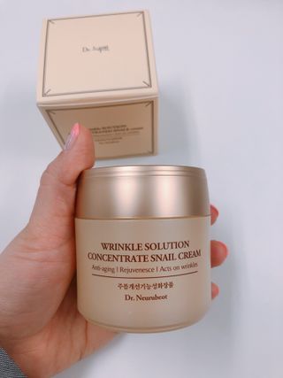 Dr.느루벗 느루벗 링클 솔루션 콘센트레이트 스네일 탄력 달팽이 크림 80g — 5점을 준 리뷰어가 2021년 3월 올린 사용 사진