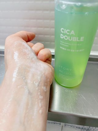 아이토리 시카 앰플 더블 클렌저 — 5점을 준 리뷰어가 2023년 3월 올린 사용 사진