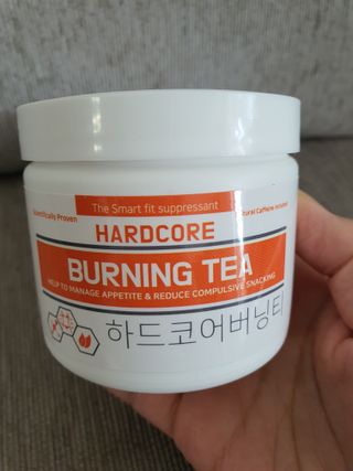 뉴트리션팩토리 하드코어버닝티 오리지널 — 5점을 준 리뷰어가 2021년 9월 올린 사용 사진