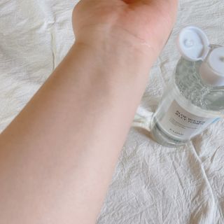 김정문알로에 큐어 큐어 알로에 워터 젤리 토너 500ml — 5점을 준 리뷰어가 2021년 4월 올린 사용 사진