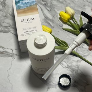 레츄얼 더 센트 바디로션 시크릿 파라다이스(500ml) — 5점을 준 리뷰어가 2022년 7월 올린 사용 사진