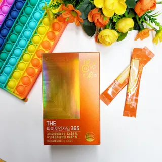 [닥터루템]맛있는 파인애플맛 과채효소 THE파이토엔자임365 1box (30포) — 5점을 준 리뷰어가 2022년 10월 올린 사용 사진