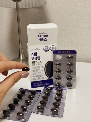 메이준뉴트리 슈퍼 코큐텐 플러스 [1개월 분/1박스] — 5점을 준 리뷰어가 2021년 10월 올린 사용 사진