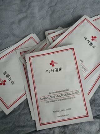 닥터마시멜로 마블러스 멀티 클리닉 마스크 — 4점을 준 리뷰어가 2021년 4월 올린 사용 사진