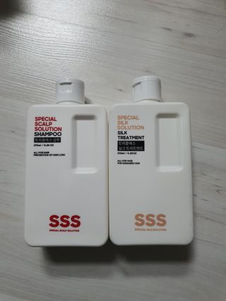 트리플에스 탈모 샴푸 275ml + 실크 트리트먼트 275ml — 5점을 준 리뷰어가 2021년 3월 올린 사용 사진