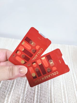 프리마인 귀족의 콜라겐, 92배 흡수율. 럭셔리 프리미엄 셀라브 콜라겐필름 30매 — 5점을 준 리뷰어가 2021년 10월 올린 사용 사진