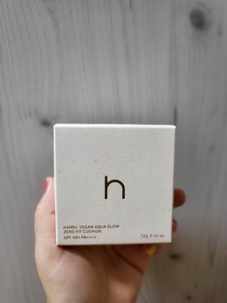 하멜 비건 아쿠아 글로우 제로핏 쿠션 — 5점을 준 리뷰어가 2022년 8월 올린 사용 사진