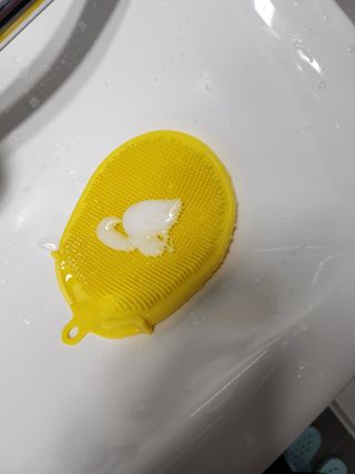 (구패키지)카프리나 프레쉬 산양밀크 어메이징 바디워시 500ml(오리지널향) — 5점을 준 리뷰어가 2023년 1월 올린 사용 사진