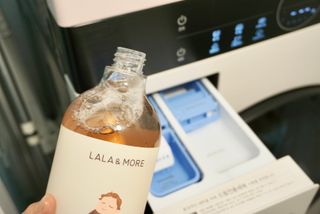 라라앤모어 유아 액체세제+세탁기클리너 — 4.5점을 준 리뷰어가 2022년 3월 올린 사용 사진