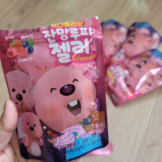 [팔도] 잔망루피젤리 믹스베리맛 42g 8개 — 5점을 준 리뷰어가 2022년 1월 올린 사용 사진
