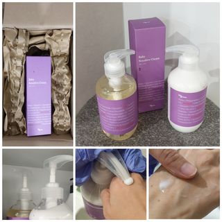 빅그린 베이비라인 3종세트 - 샴푸앤바디워시500ml,올인원로션500ml,바디크림170ml — 5점을 준 리뷰어가 2022년 11월 올린 사용 사진