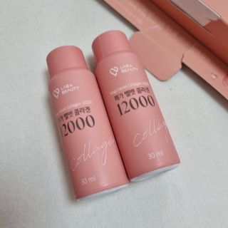 랩앤뷰티 메가 벨벳 콜라겐 12000 — 5점을 준 리뷰어가 2021년 6월 올린 사용 사진