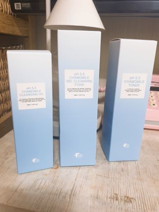 페브유 / FABYOU 페브유 pH5.5 캐모마일 젤 클렌징 폼 + 클렌징 오일 + 토너 3종 세트 — 5점을 준 리뷰어가 2021년 6월 올린 사용 사진