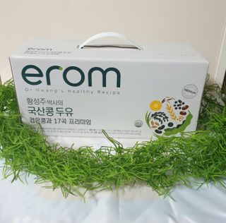 이롬 황성주 박사의 국산콩 두유 검은콩과 17곡 프리미엄 — 5점을 준 리뷰어가 2021년 5월 올린 사용 사진