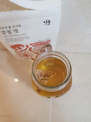 이풀 이로운풀 다시팩 3종세트(담백한맛, 감칠맛, 순한맛) — 5점을 준 리뷰어가 2022년 11월 올린 사용 사진