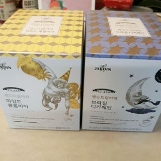 (주)쟈뎅 쟈뎅 클래스 핸드 드립 커피 10P 2종_디카페인 1종+랜덤 플레이버 1종 — 5점을 준 리뷰어가 2021년 4월 올린 사용 사진