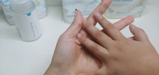 설랩수앤슈, 직접 만들어 쓰는 아기 물티슈 — 5점을 준 리뷰어가 2021년 11월 올린 사용 사진