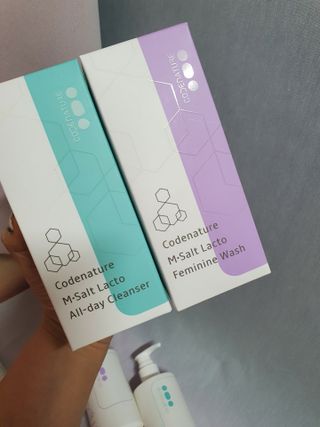 코드네이처 엠솔트 락토 2종 — 5점을 준 리뷰어가 2021년 8월 올린 사용 사진
