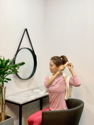엠엔 비비엘라 휴대용 무선 고데기 HGK-SM — 5점을 준 리뷰어가 2021년 4월 올린 사용 사진