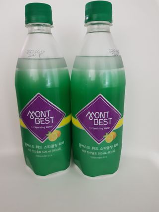 몽베스트 Montbest with Sparkling water Lemon OR Lime 20병(랜덤) — 5점을 준 리뷰어가 2021년 10월 올린 사용 사진