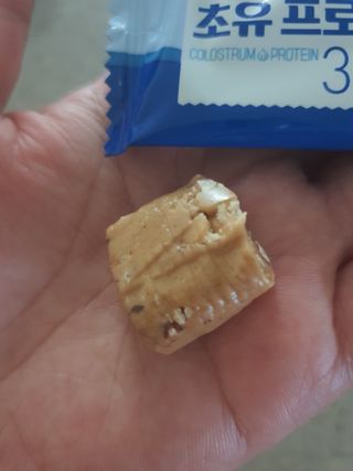 롯데제과 말랑카우 초유프로틴365 — 5점을 준 리뷰어가 2021년 9월 올린 사용 사진