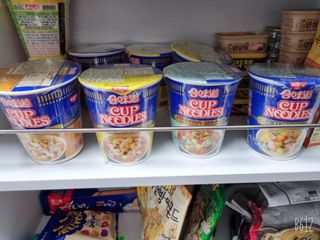 NISSIN 닛신 컵누들  4종 - 씨푸드오리지날, 씨푸드 스파이시, 씨푸드 커리, 씨푸드 XO소스 — 5점을 준 리뷰어가 2022년 4월 올린 사용 사진