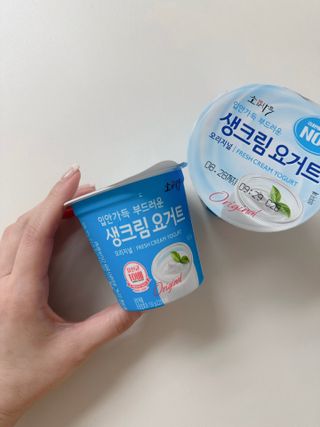 덴마크 [구매평]★소와나무 생크림요거트 150g — 5점을 준 리뷰어가 2025년 8월 올린 사용 사진