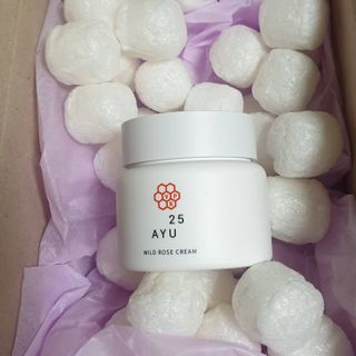 AYU25[아유트웬티파이브]다마스크로즈워터 베이스 천연 수분 촉촉 크림 — 4점을 준 리뷰어가 2021년 2월 올린 사용 사진