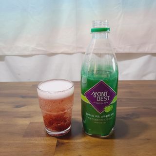 몽베스트 Montbest with Sparkling water Lime20병 — 5점을 준 리뷰어가 2022년 6월 올린 사용 사진
