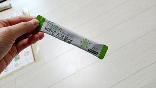 [이뮤니티플러스]우리아이 면역오키, 건강오키 _ 키즈오키 비타민초코홍삼 10포 1box — 4.5점을 준 리뷰어가 2022년 1월 올린 사용 사진