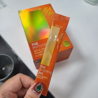 [닥터루템]맛있는 파인애플맛 과채효소 THE파이토엔자임365 1box (30포) — 4점을 준 리뷰어가 2022년 10월 올린 사용 사진